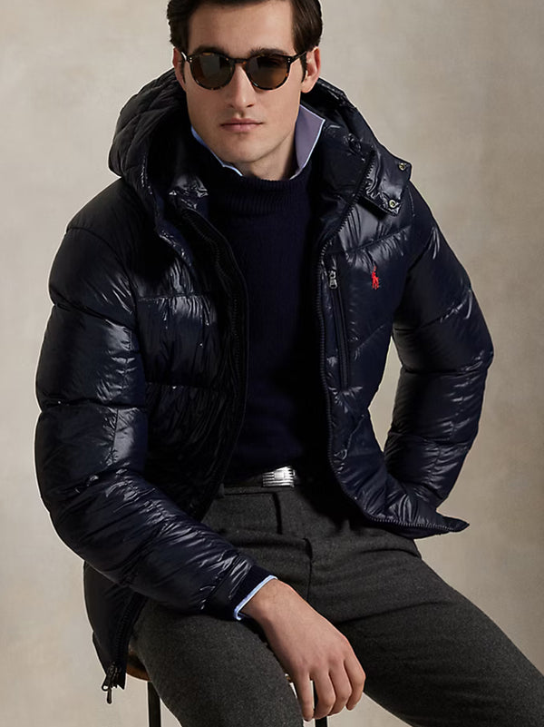 Polo Ralph Lauren Piumino Gorham Lucido Navy-2