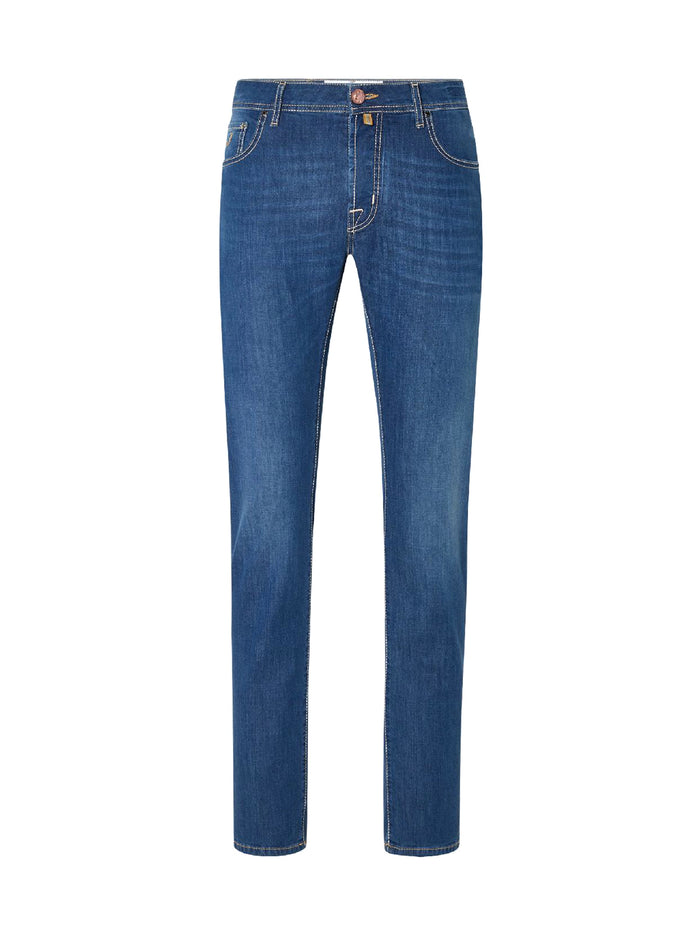 Jeans Bard Power Stretch Blu Medio-1