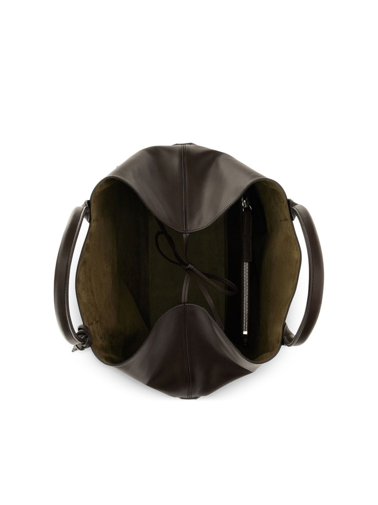 Borsa Shopping Hogan Script Media Marrone-4