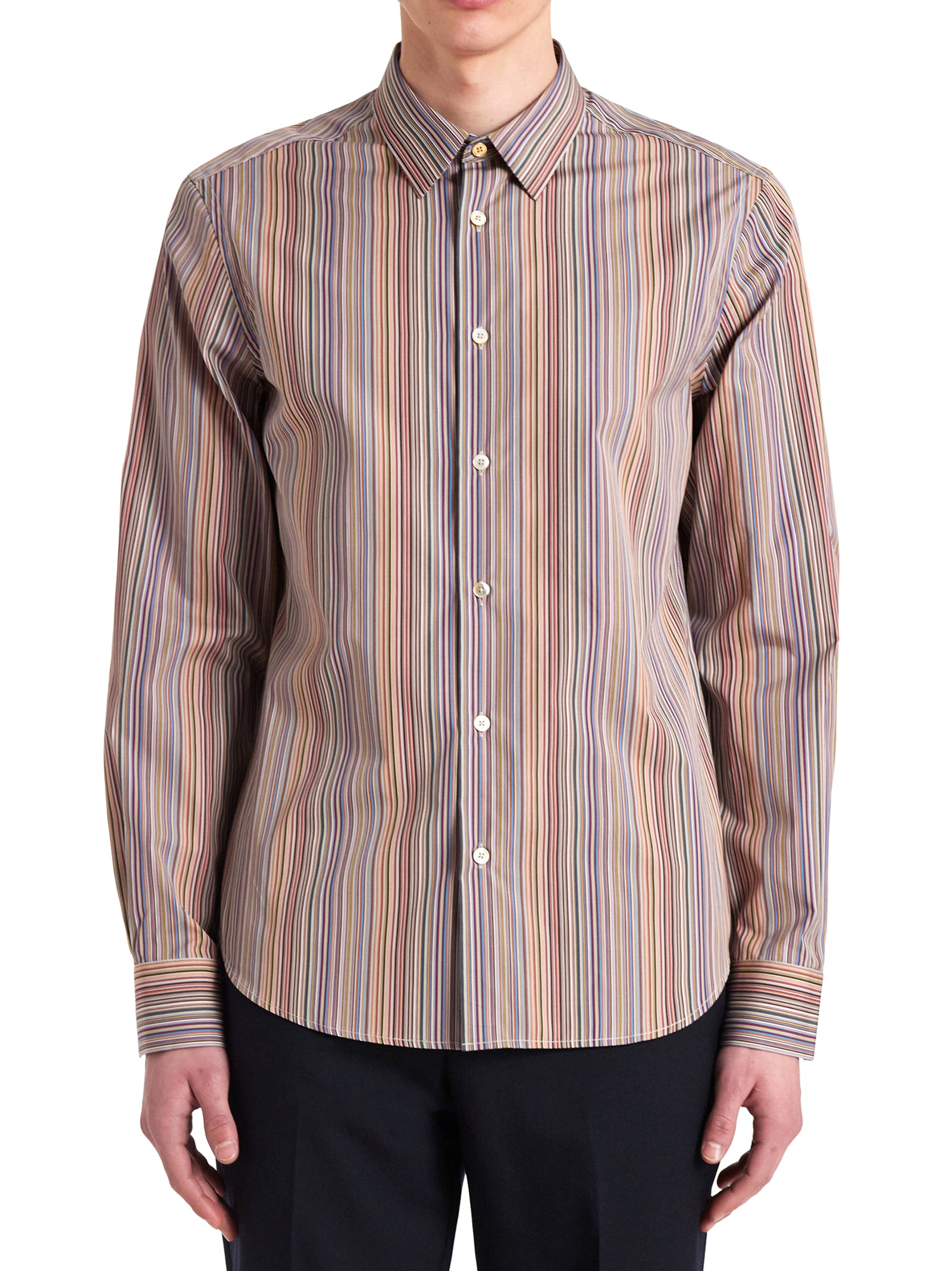 Camicia Slim Fit Righe-2