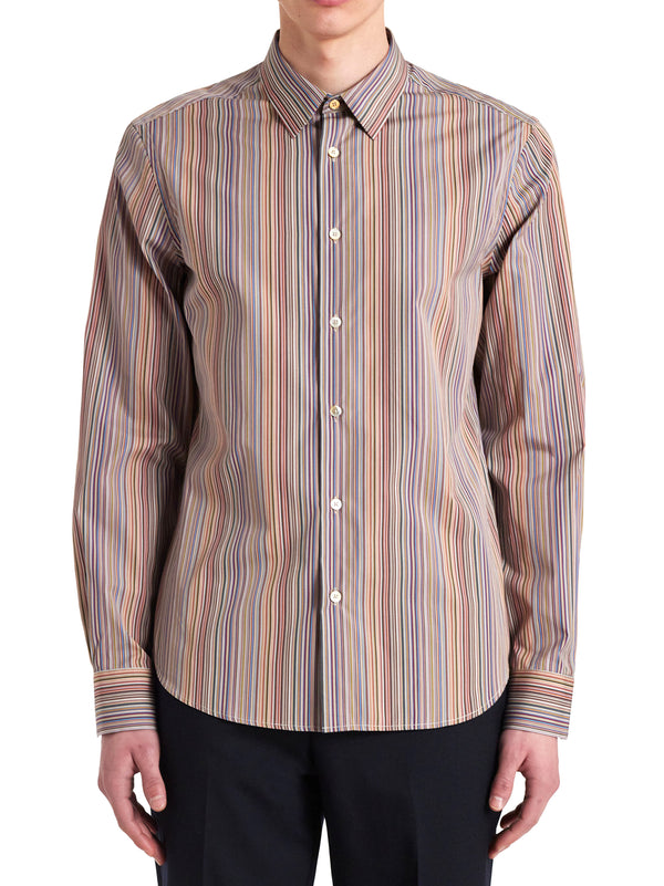 Camicia Slim Fit Righe-2