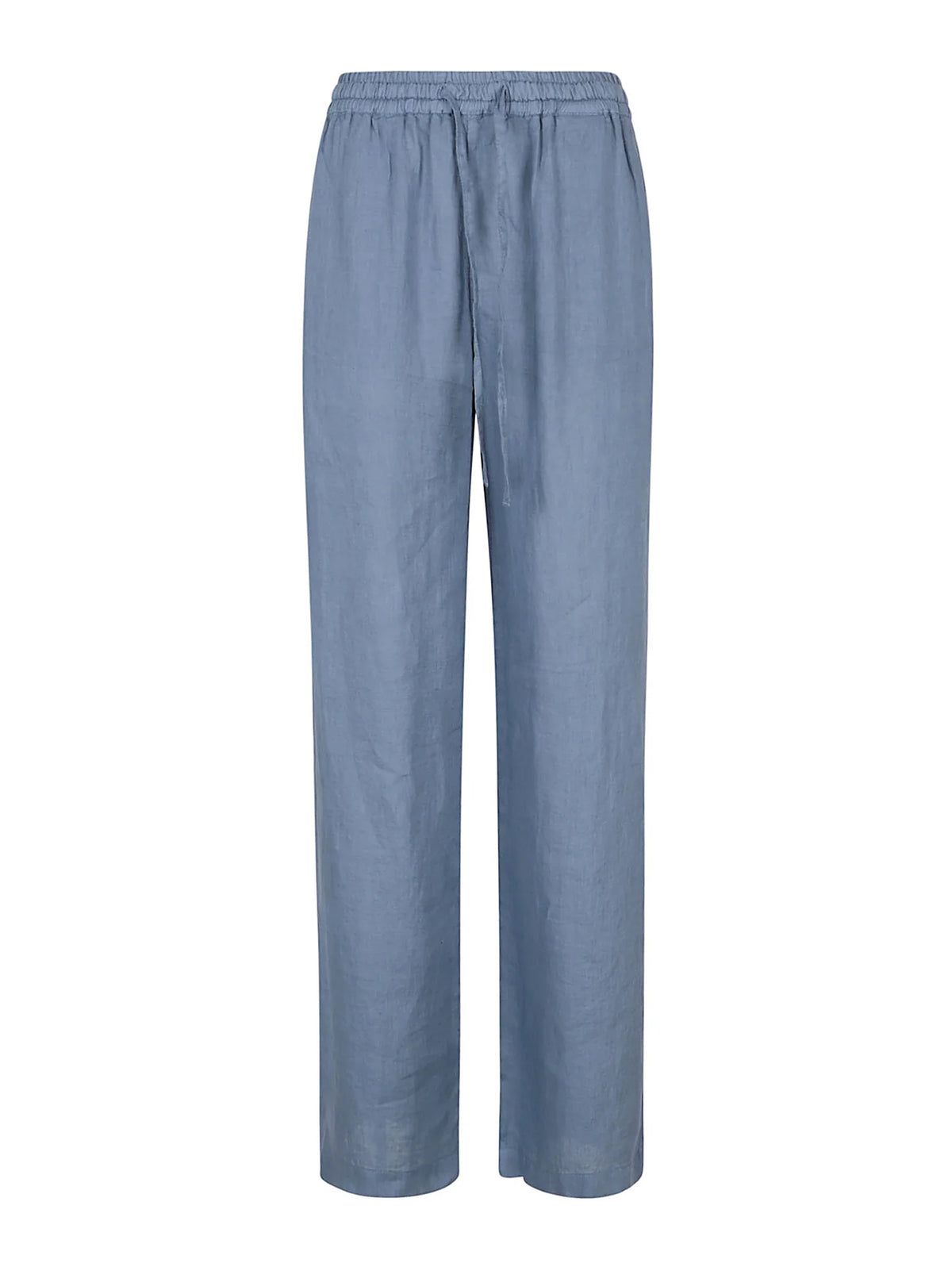 Easy Pantalone Con Coulisse Lino-1
