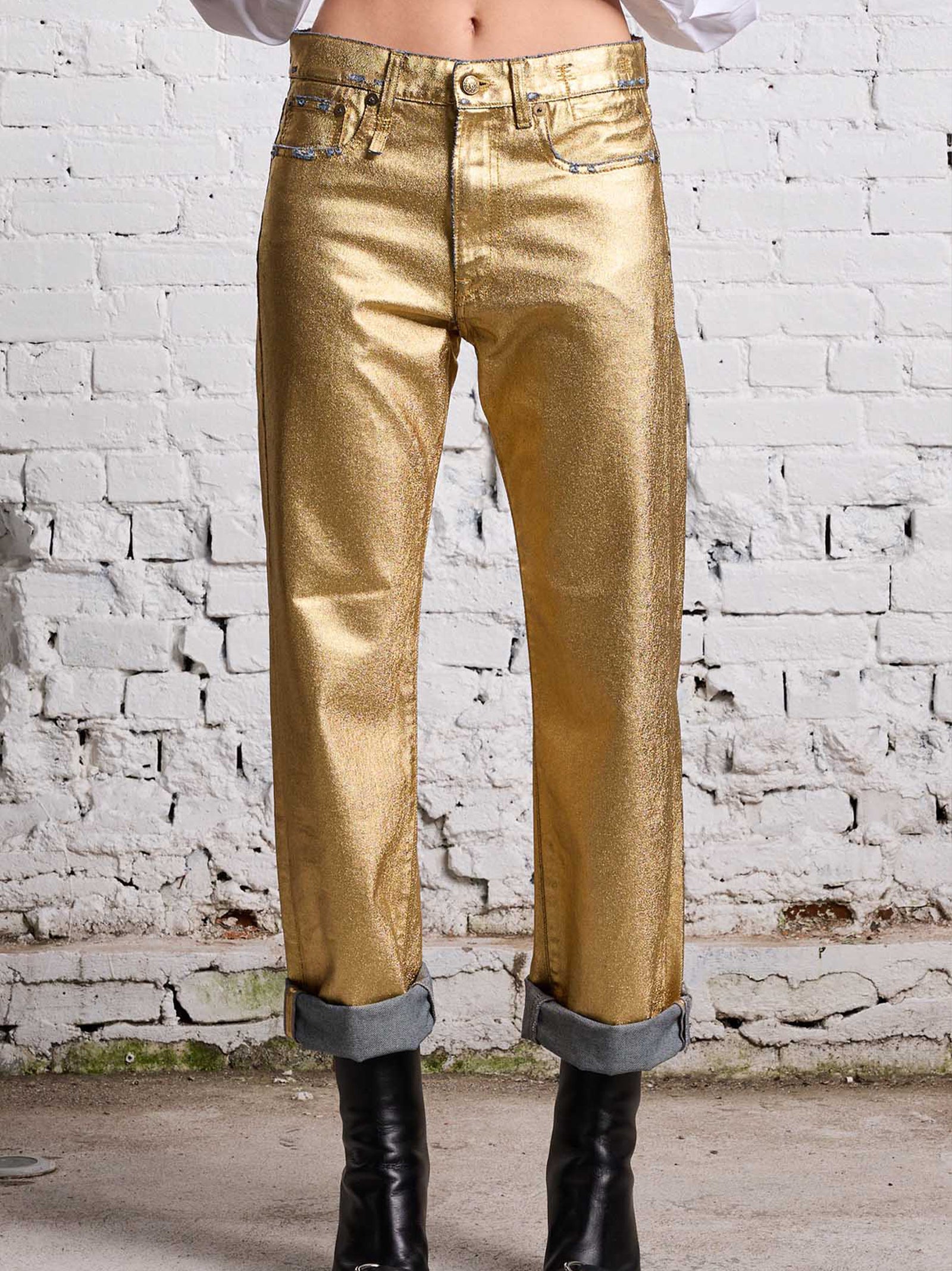 Boyfriend Jeans Gilded Indigo-3