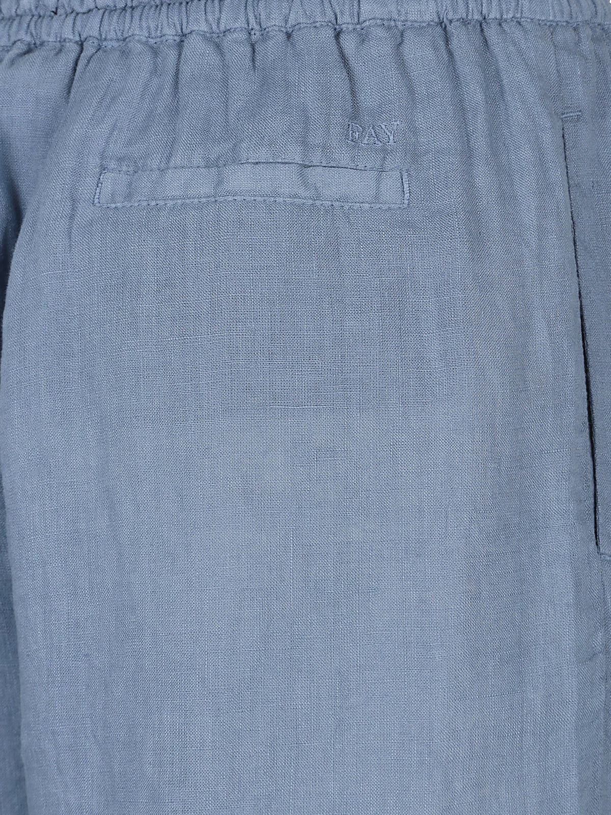 Easy Pantalone Con Coulisse Lino-3