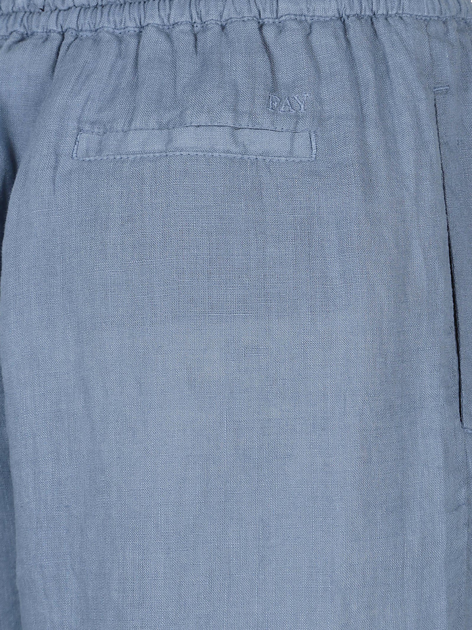 Easy Pantalone Con Coulisse Lino-3