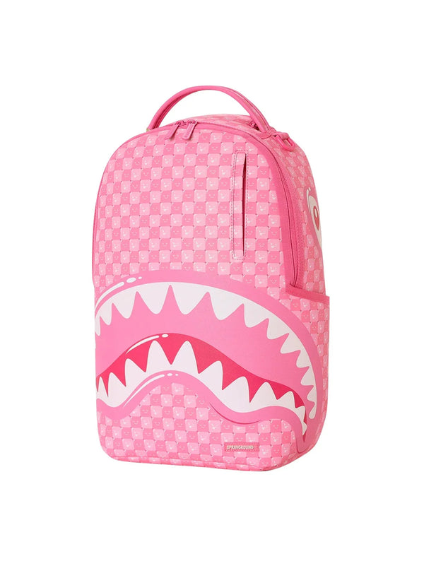Sprayground Zaino Pink New Check Faces Backpack-2