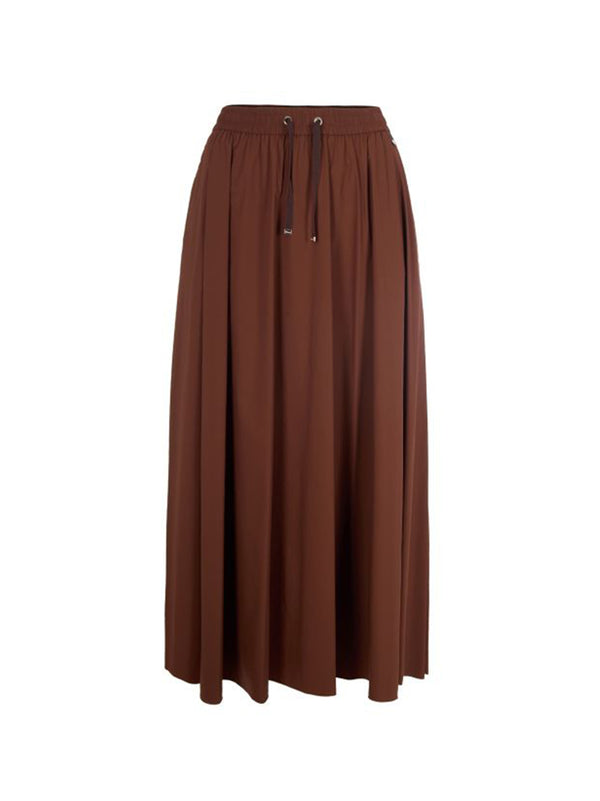 Gonna Light Nylon Stretch di HERNO - donna cuoio
