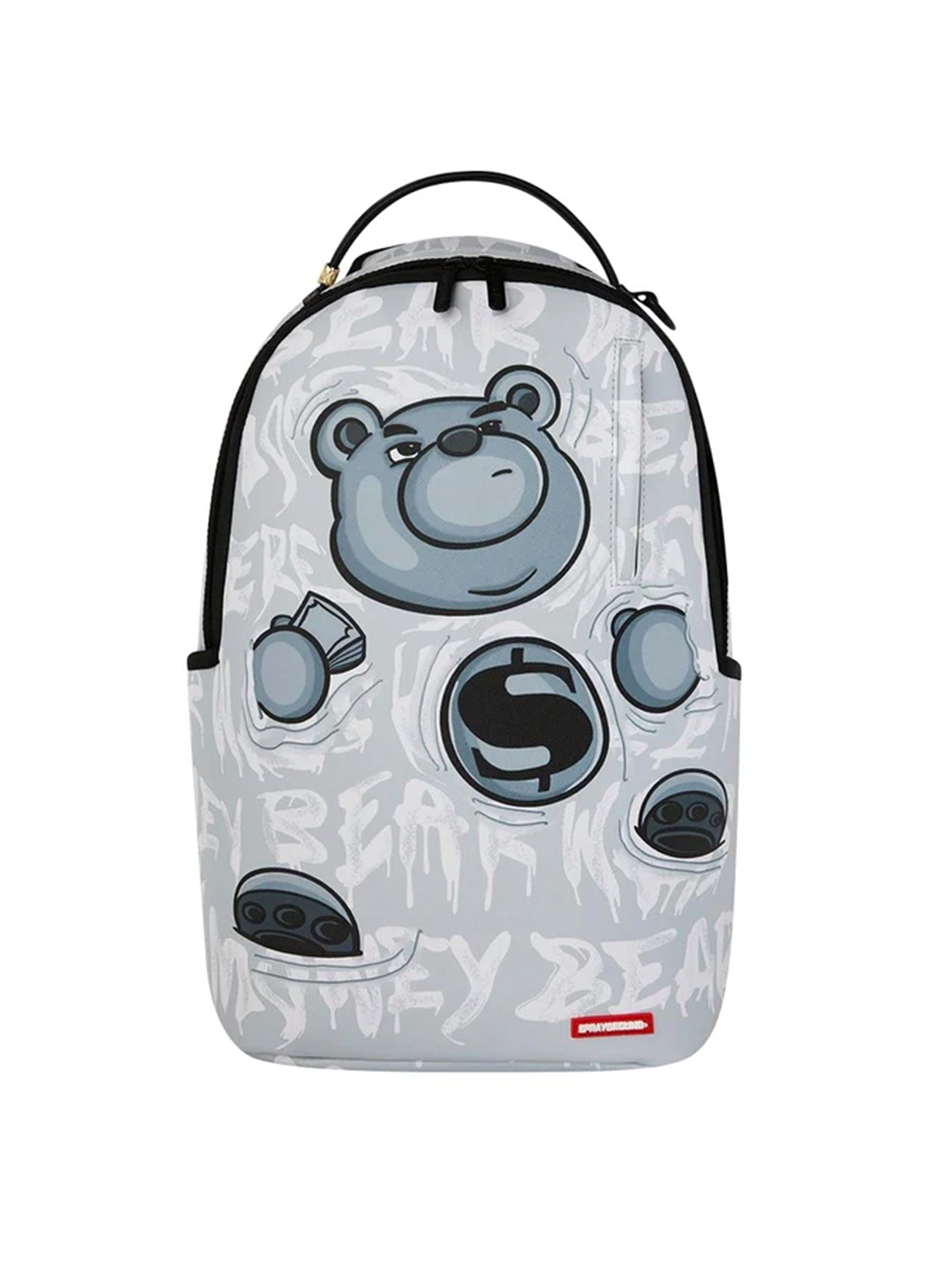 Money Bear Graffiti Float Backpack-1