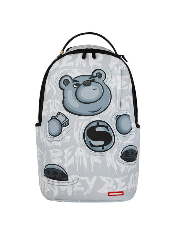 Money Bear Graffiti Float Backpack