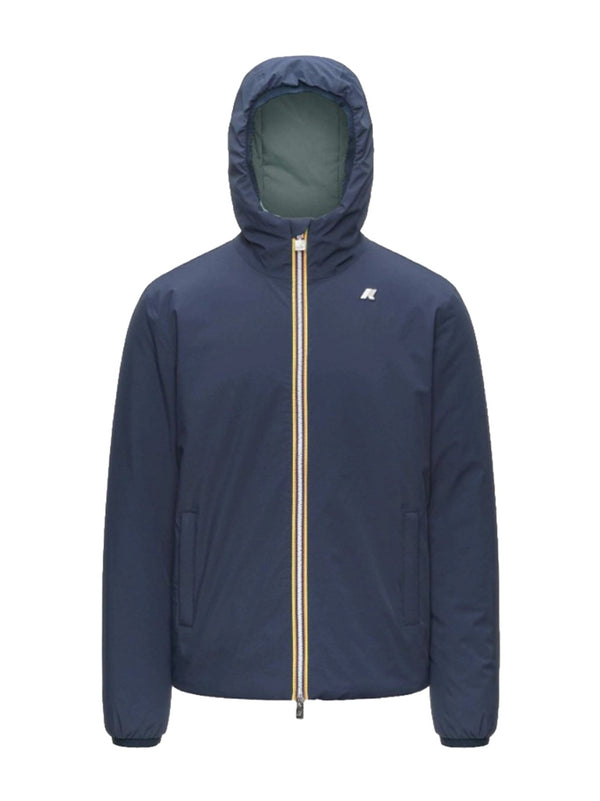 K-Way Giacca reversibile Jack St Warm Blue Depth/Green Balsam