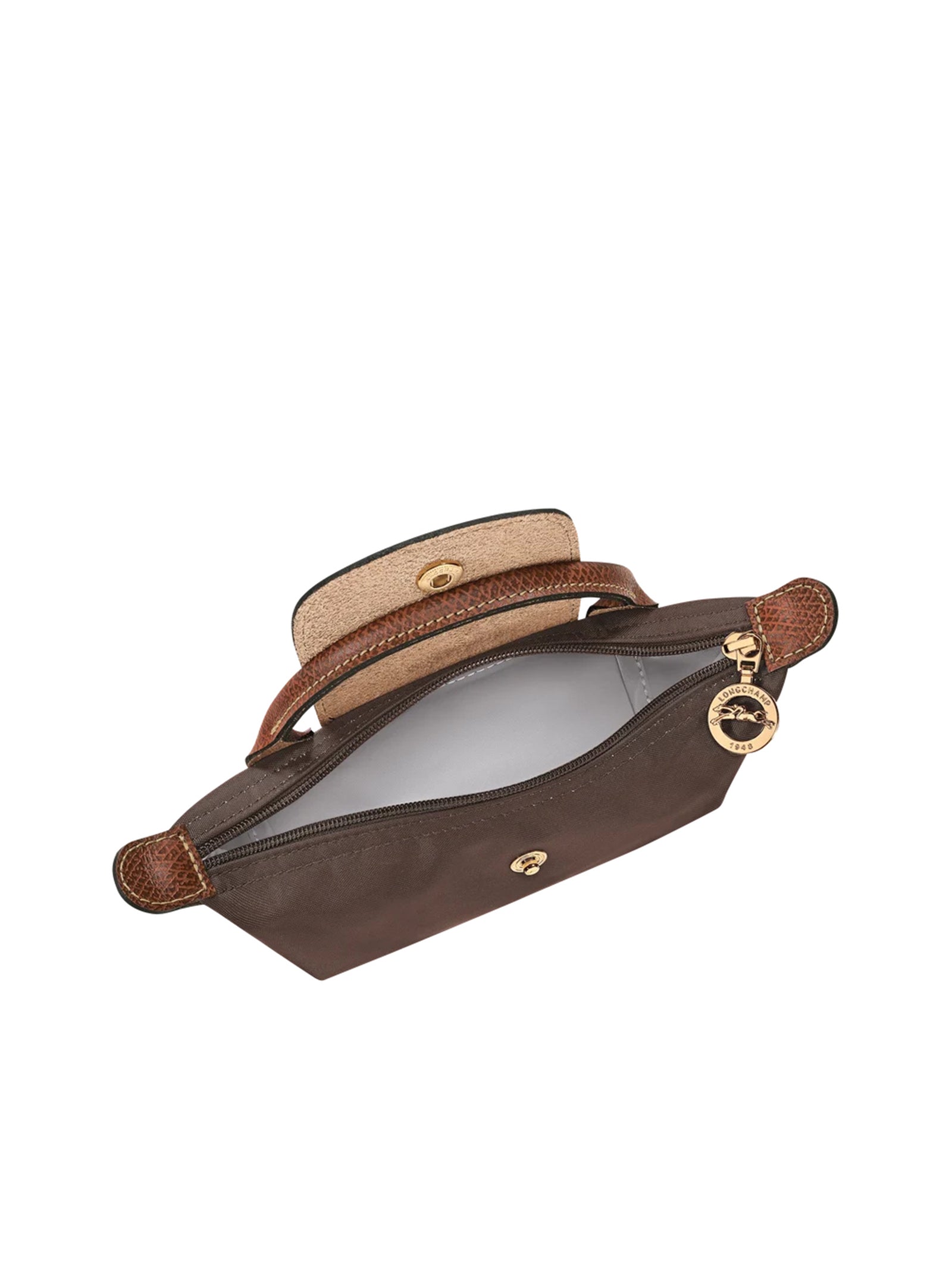 Longchamp Paris Le Pliage Original Pochette Moka-4