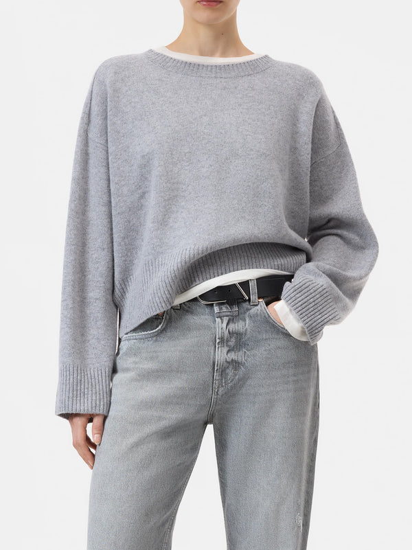 Closed Maglione Di Lana Grigio-2