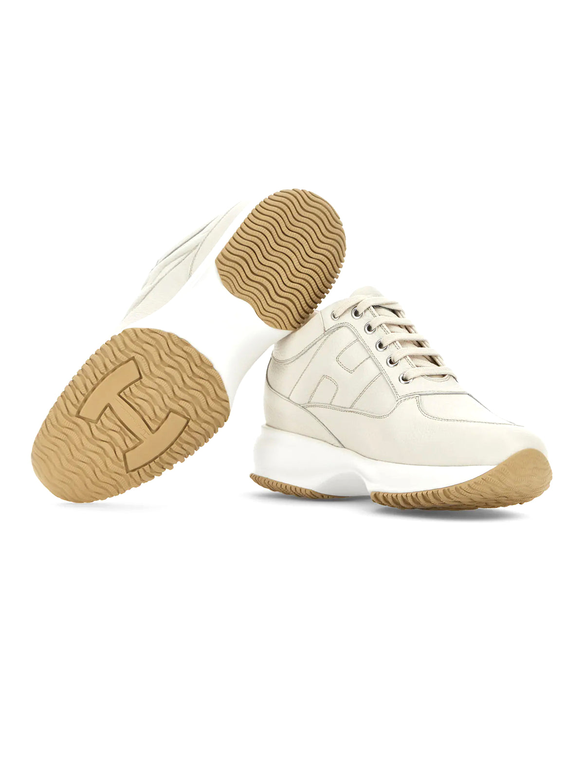 Hogan Sneakers Interactive allacciate avorio-2