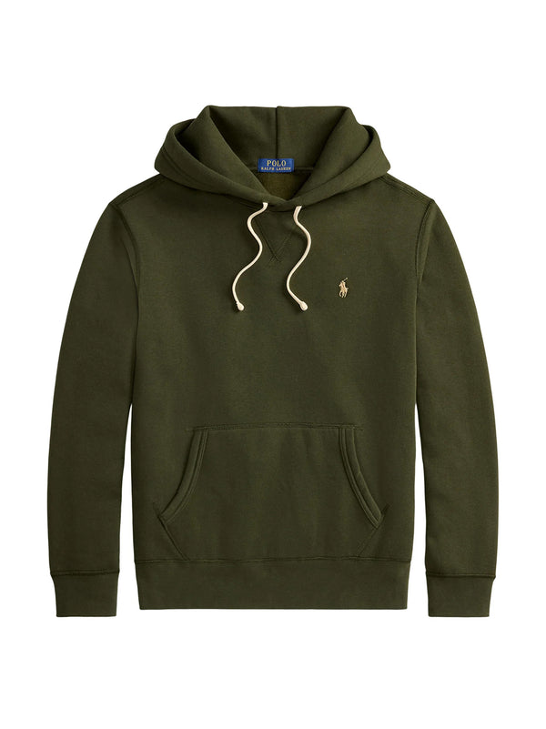 Polo Ralph Lauren Felpa Con Cappuccio Green Olive