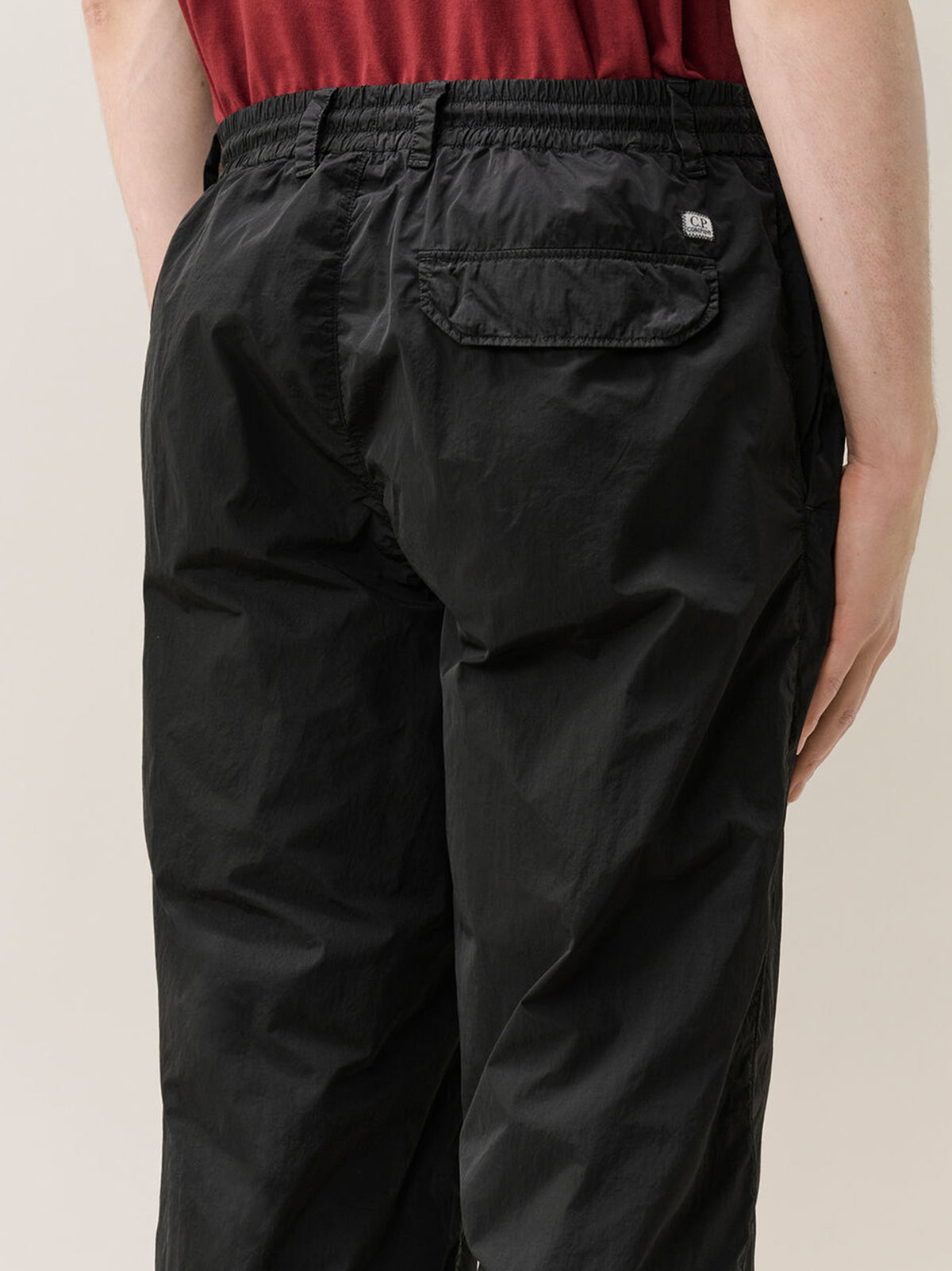 Cp Company Chrome-R Cargo Pantaloni Neri-4