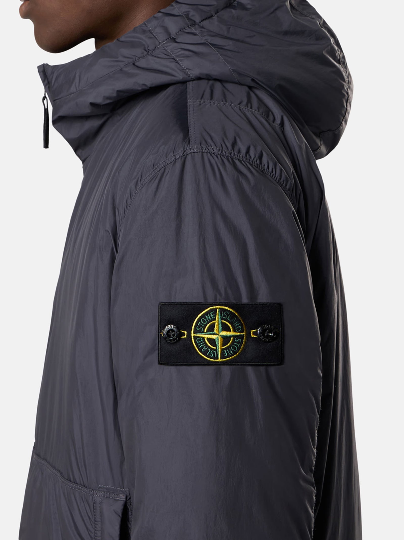 Stone Island Giacca Imbottita Con Antigoccia, Resistente Al Vento-4