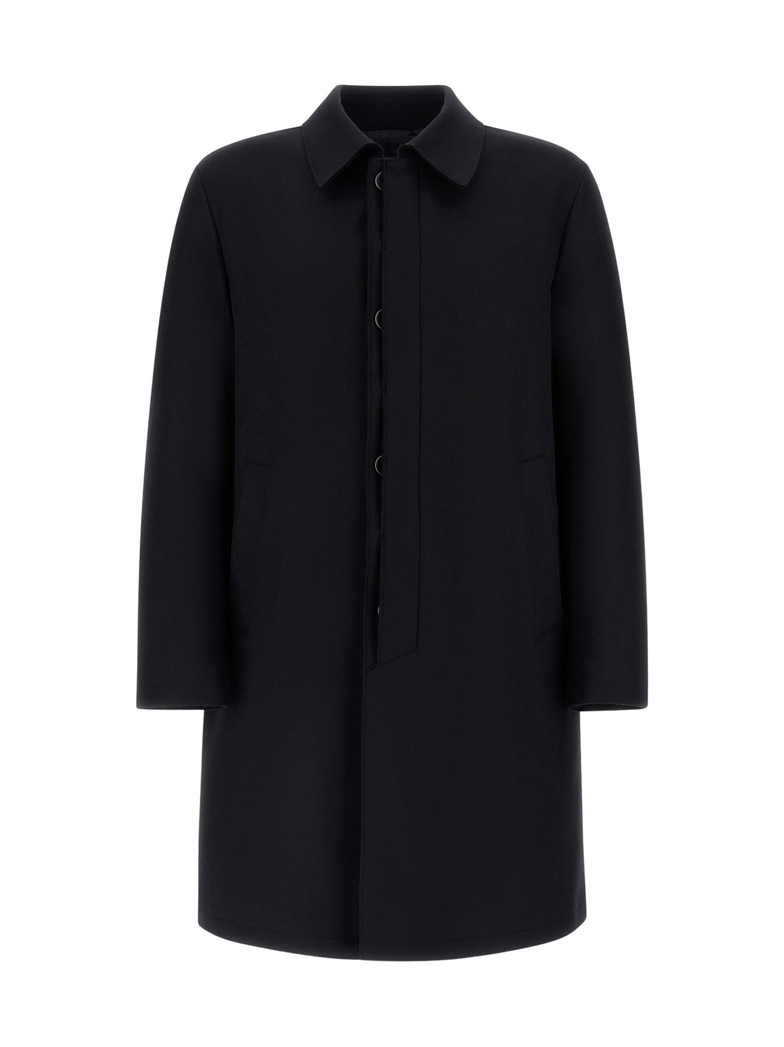 Herno Giaccone Medio Nero-1