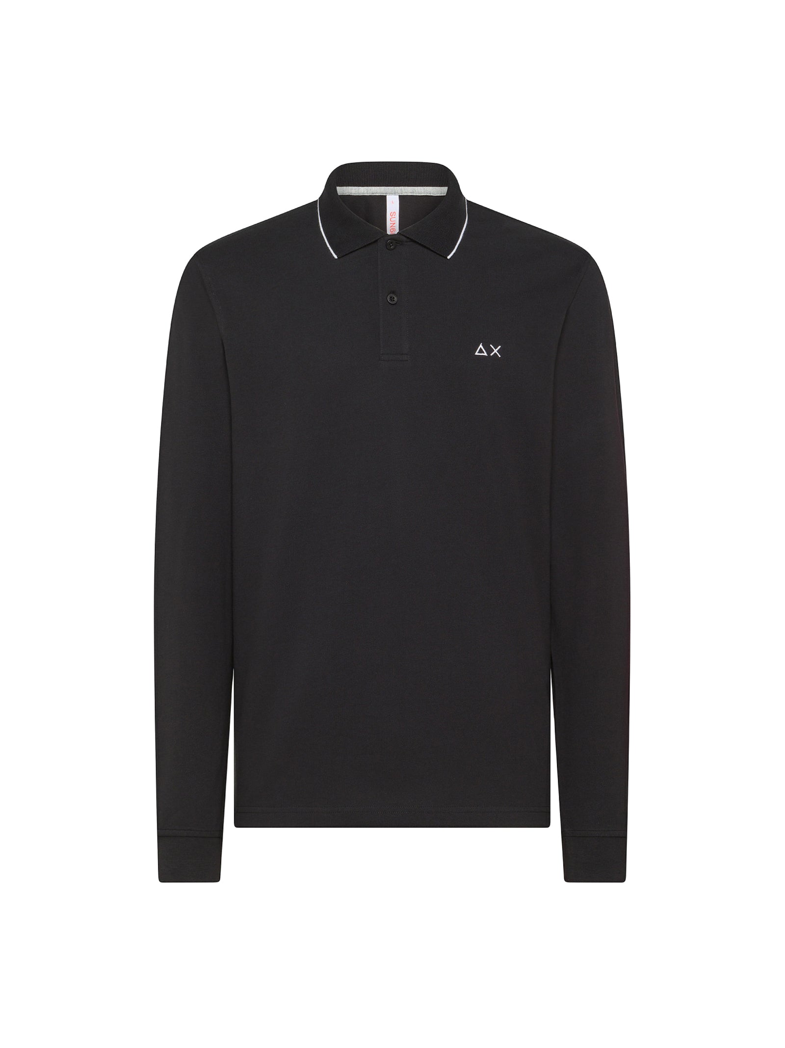 Polo Maniche Lunghe Small Stripes-1