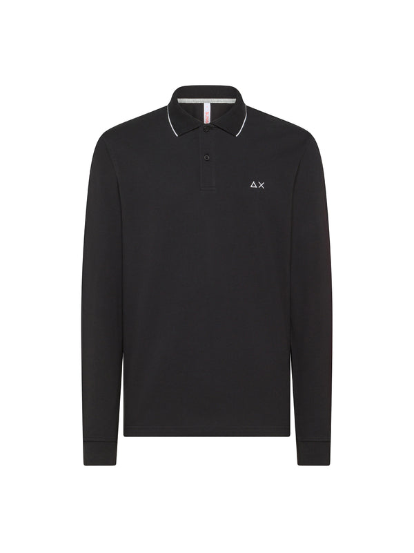Polo Maniche Lunghe Small Stripes