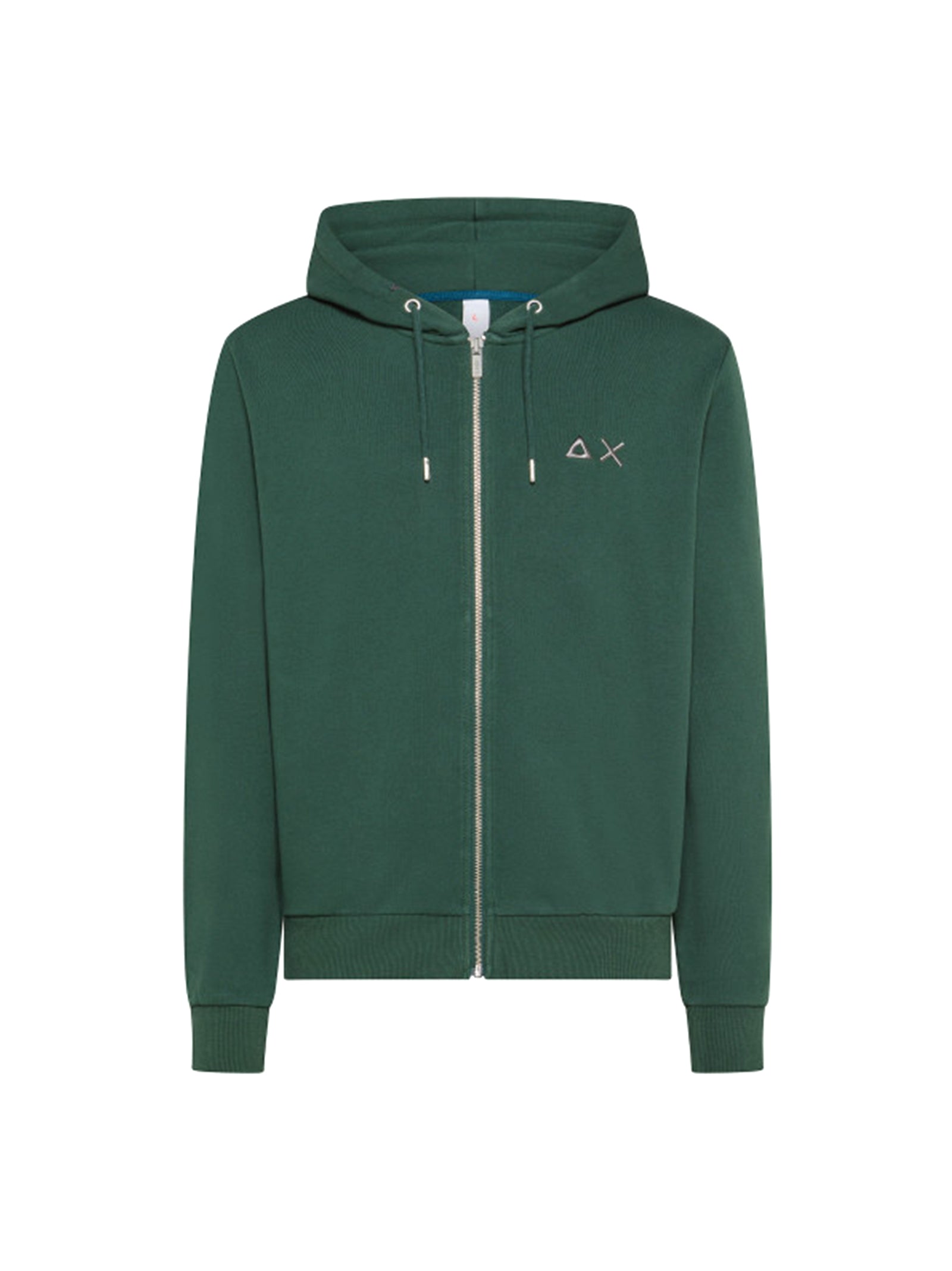 Felpa Zip Con Cappuccio-1
