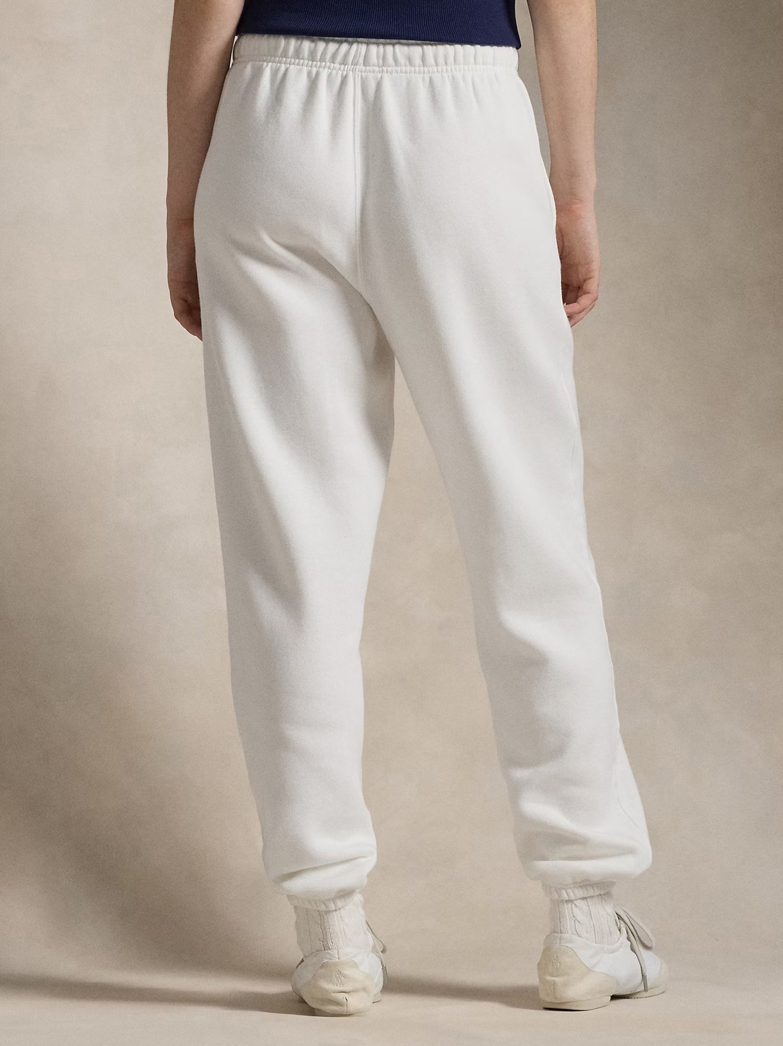 Polo Ralph Lauren Pantaloni Felpa Bianco-3