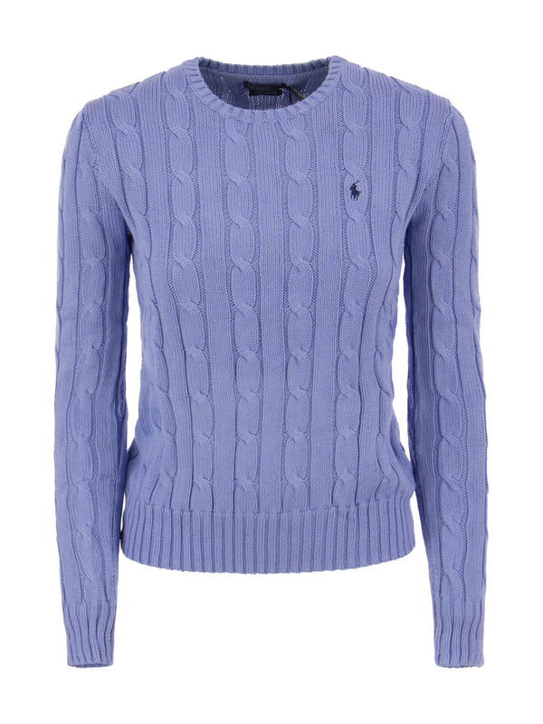 Maglia Girocollo Trecce