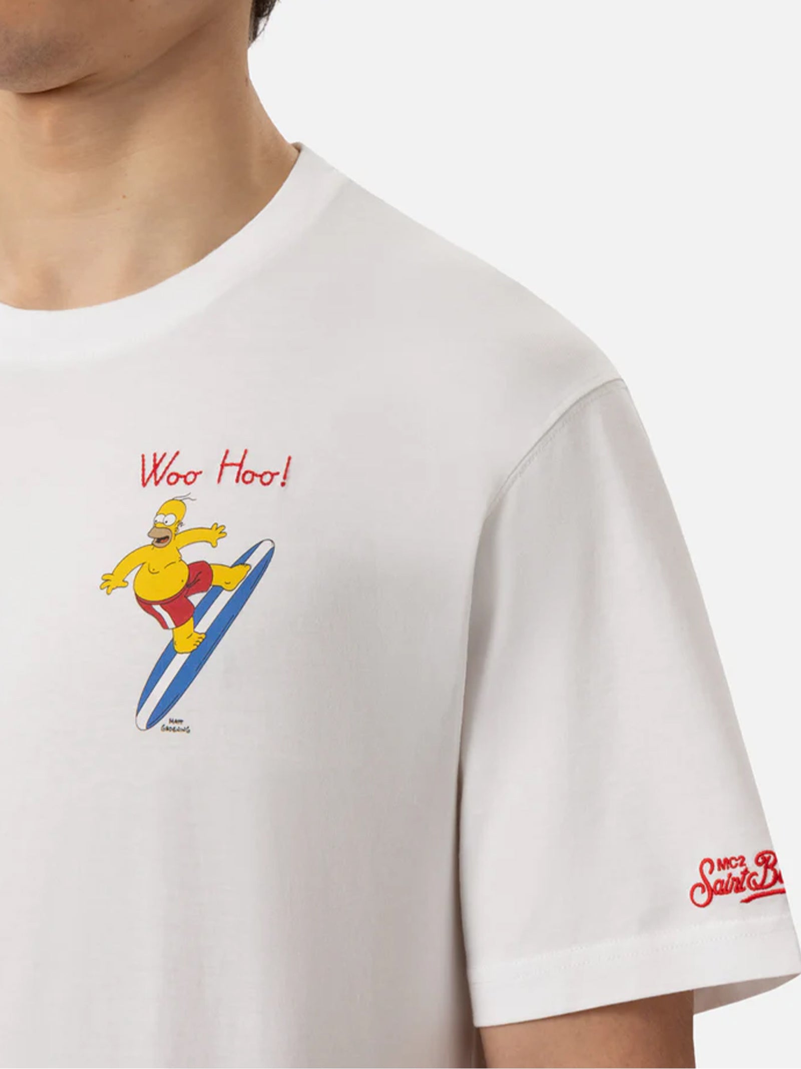 T-Shirt Homer Surfer-4