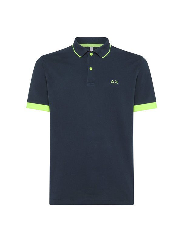 Polo Small Stripe Fluo