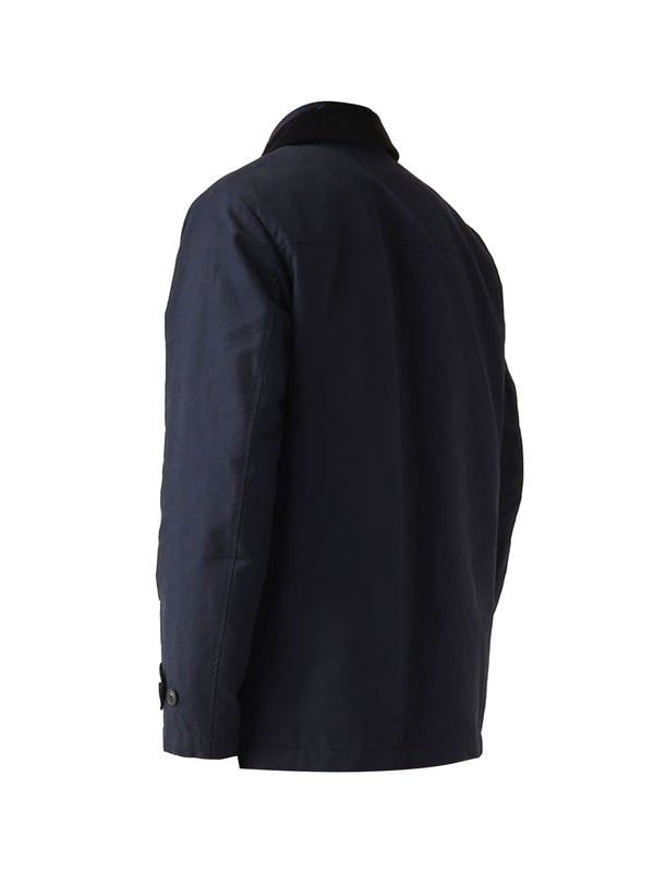 Fay Morning Raincoat Corto In Faille Di Cotone E Nylon-2