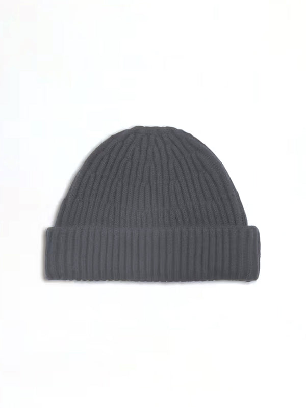 Nn.07 Berretto Misto Lana Charcoal Mist