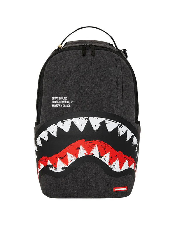Zaino Backpack Shark Central Painted