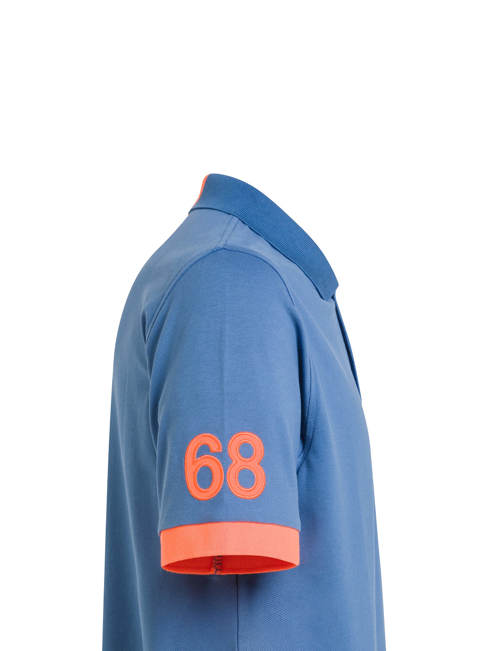 Polo Logo Fluo-2