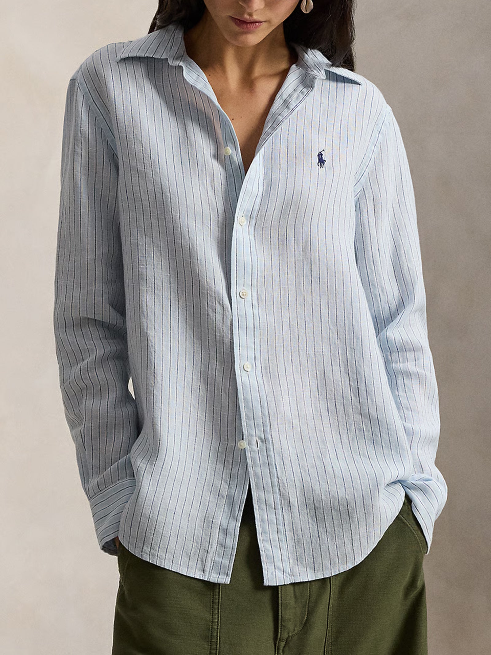 Camicia Lino Righe-2