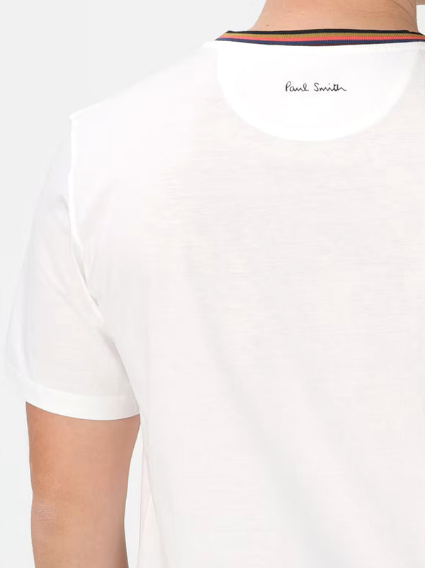 Stripe Rib T-shirt-2