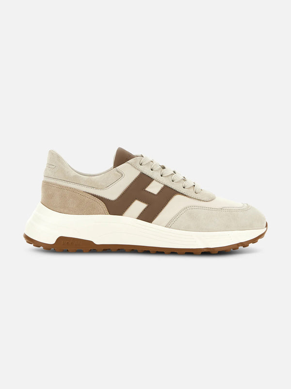 Sneakers Hogan Hyperlight Avorio Marrone