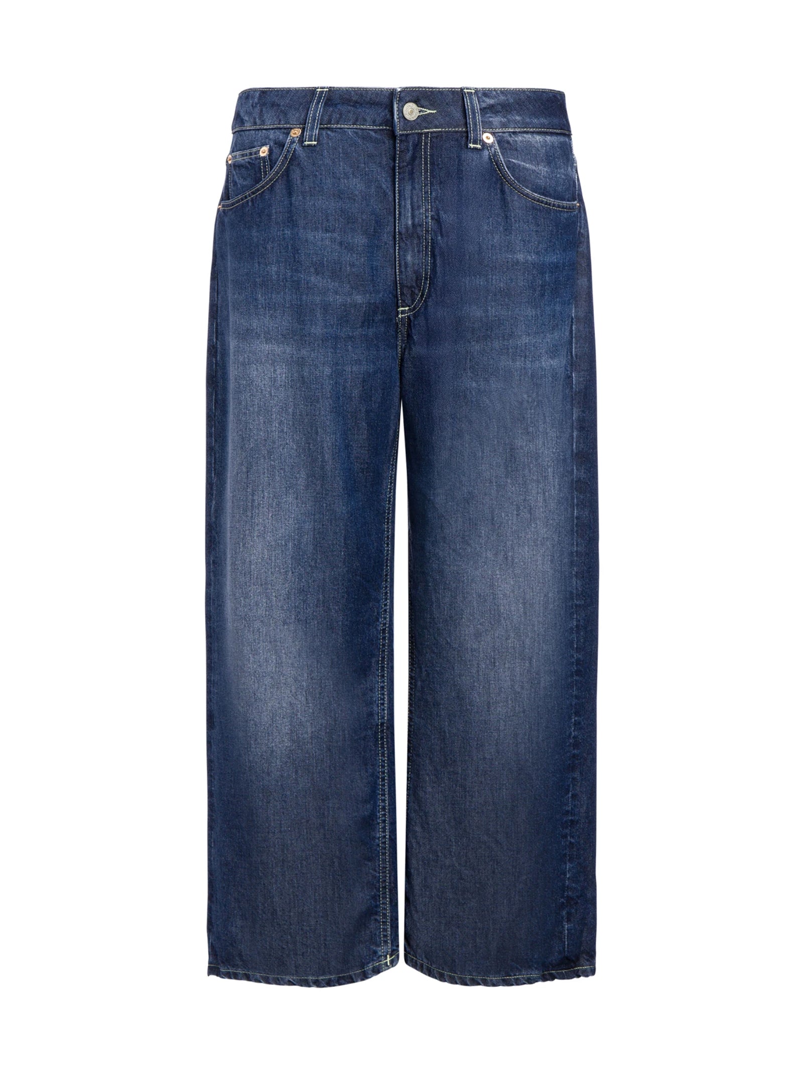 Dondup Jeans Tami Wide Leg Blu-1