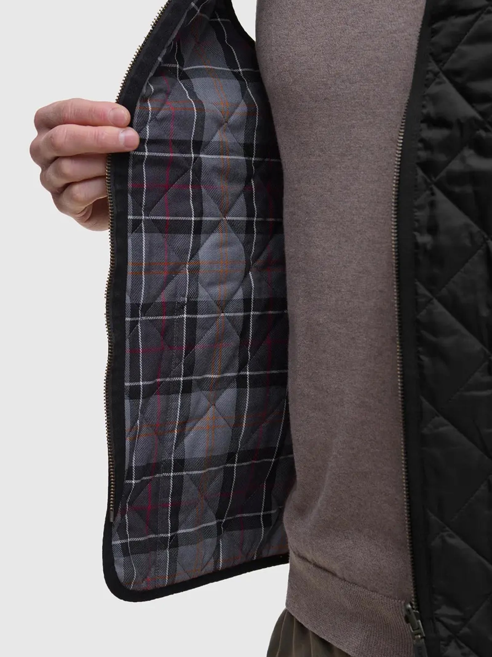 Quilted Waistcoat Zip In Liner-3