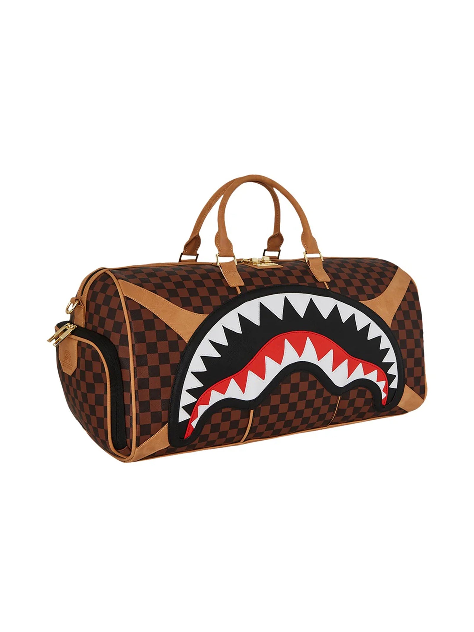 Borsone Sprayground Hennyville Duffle Marrone-2