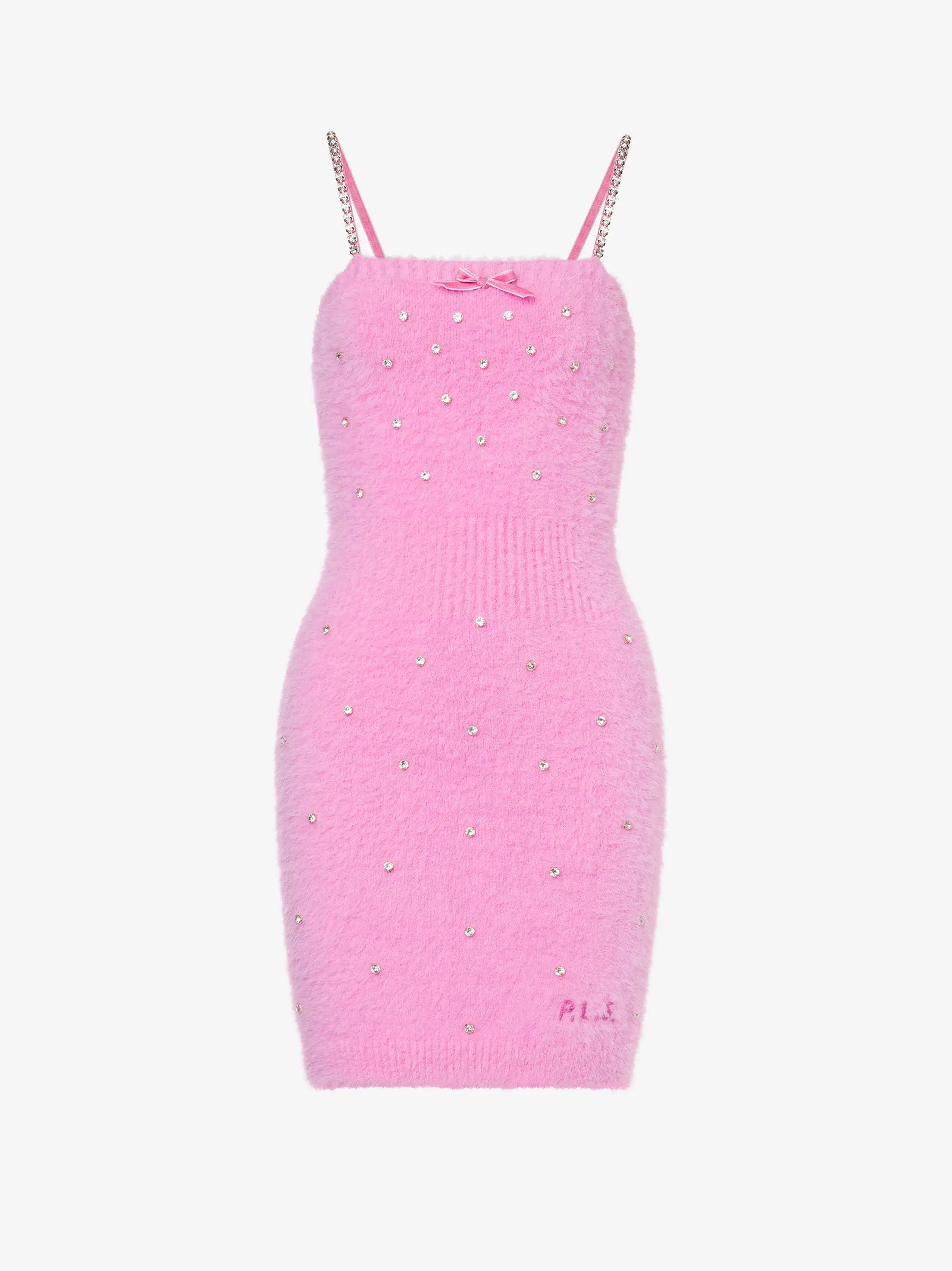 Mini Abito Inm Maglia Con Strass-1