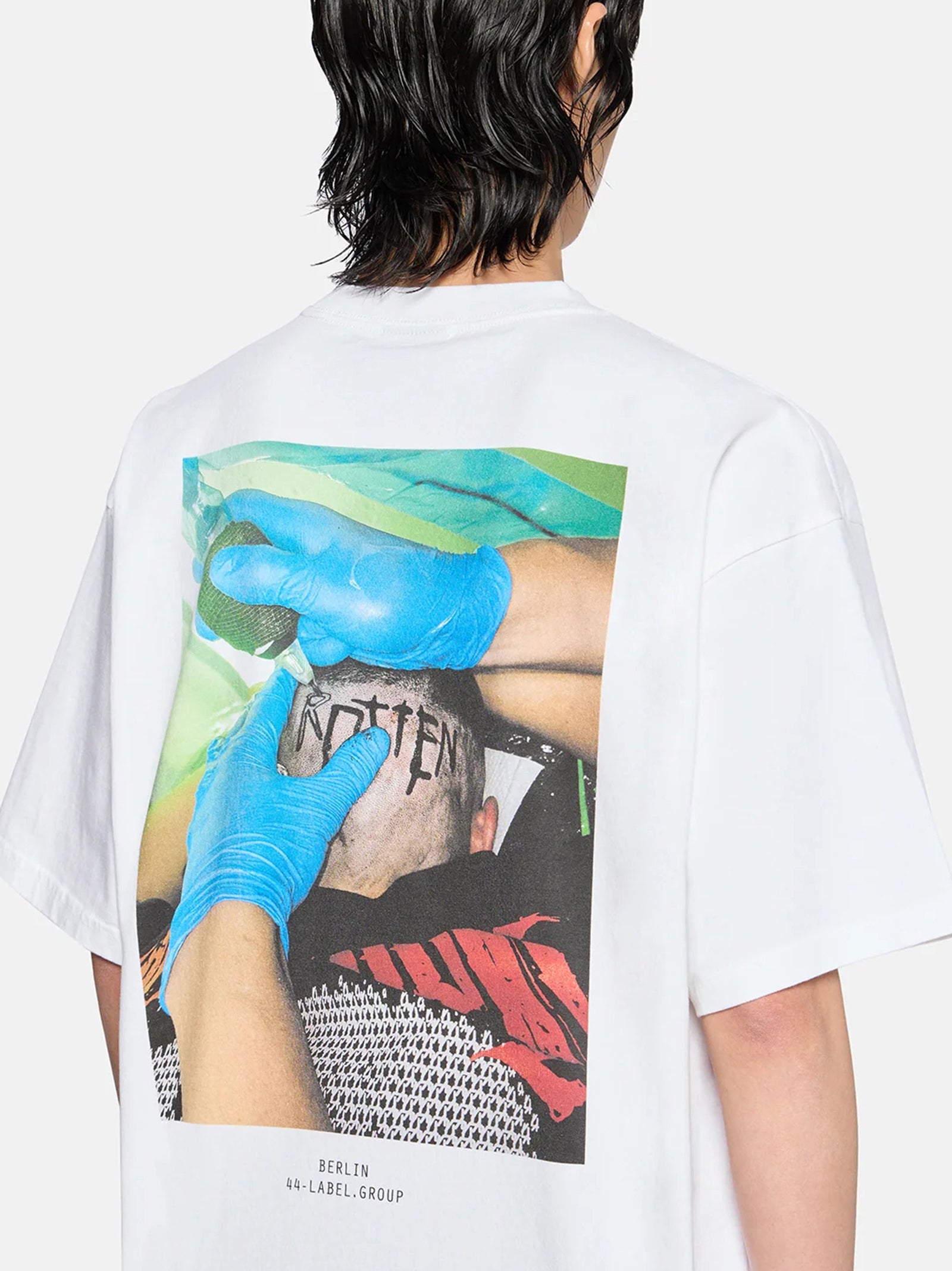 44 Label T-Shirt Tatoo Bianca-2