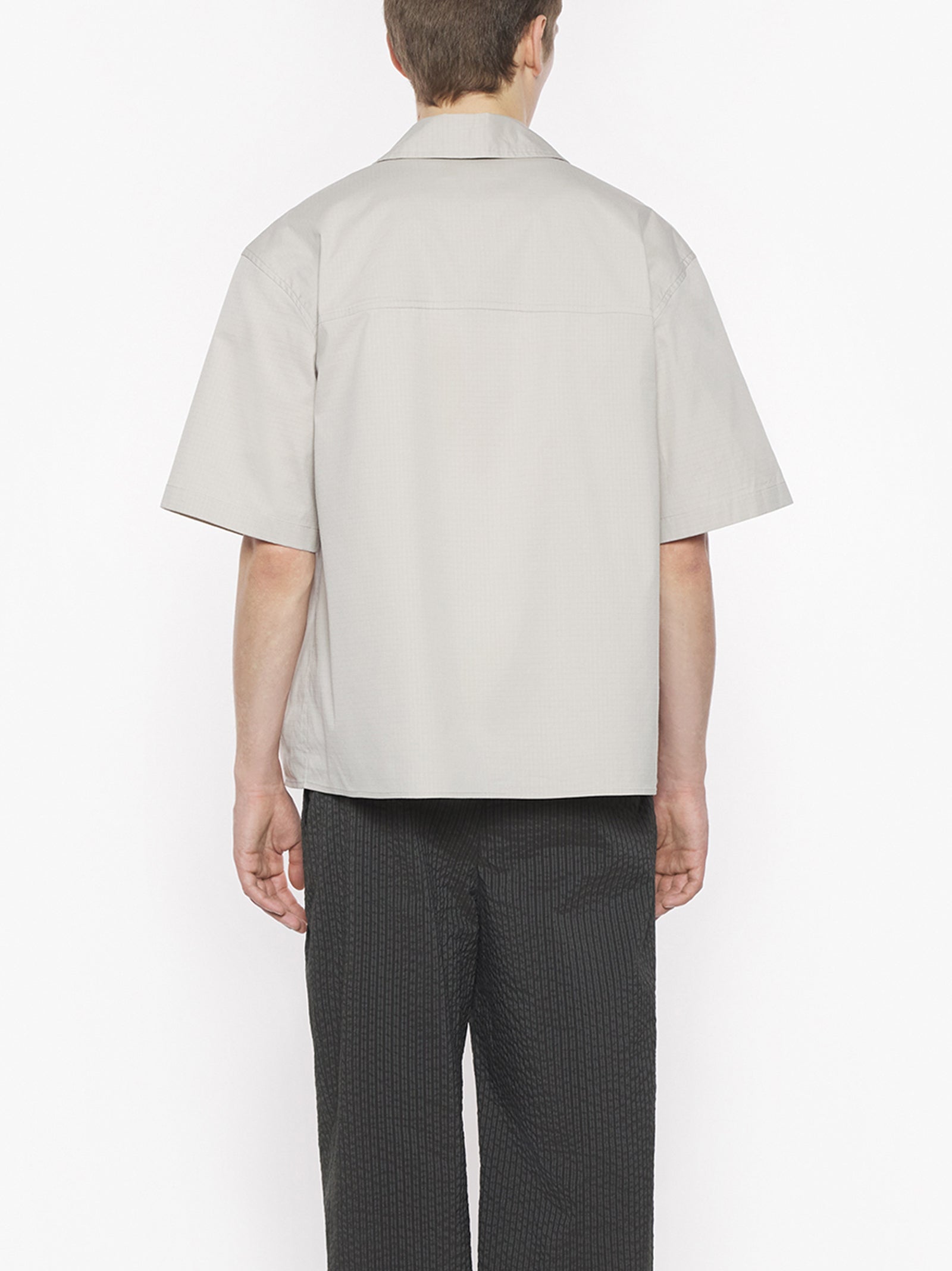 Short Sleeve Overshirt-3