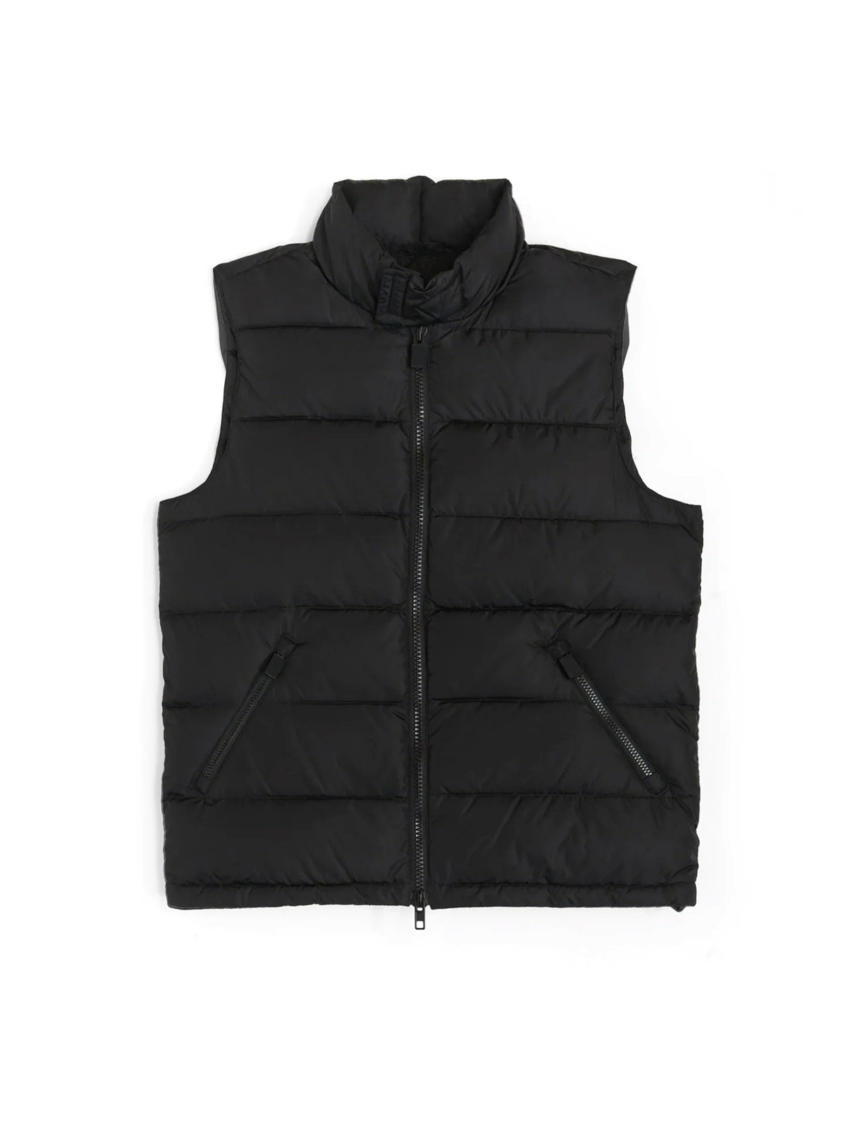 Aspesi Gilet Piuma Slim Re Nero-1