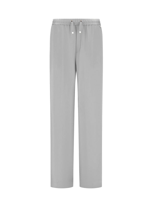 HERNO PANTALONI CON COULISSE GRIGIO PERLA-HERNO-PT00057DR12727 9404