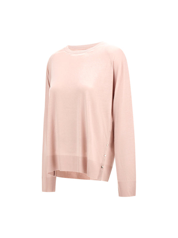 Herno T-Shirt A Maniche Lunghe In Glam Knit Effect-2
