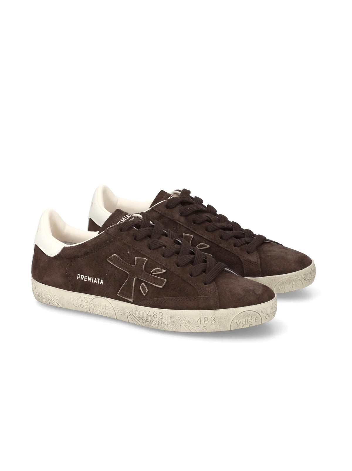 Sneakers Steven 7897 Dark Brown-2