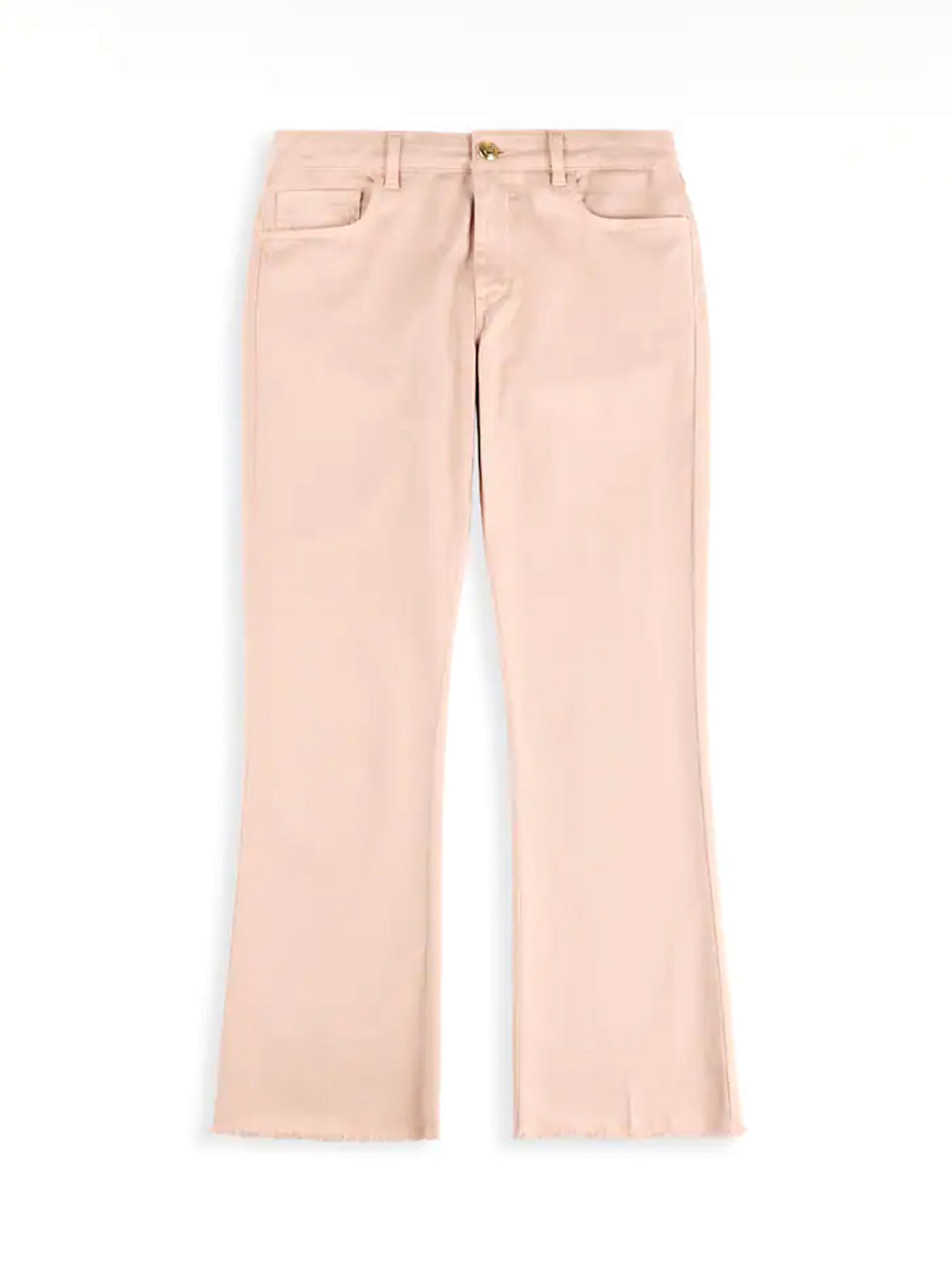Pantaloni 5 Tasche In Cotone Stretch-1