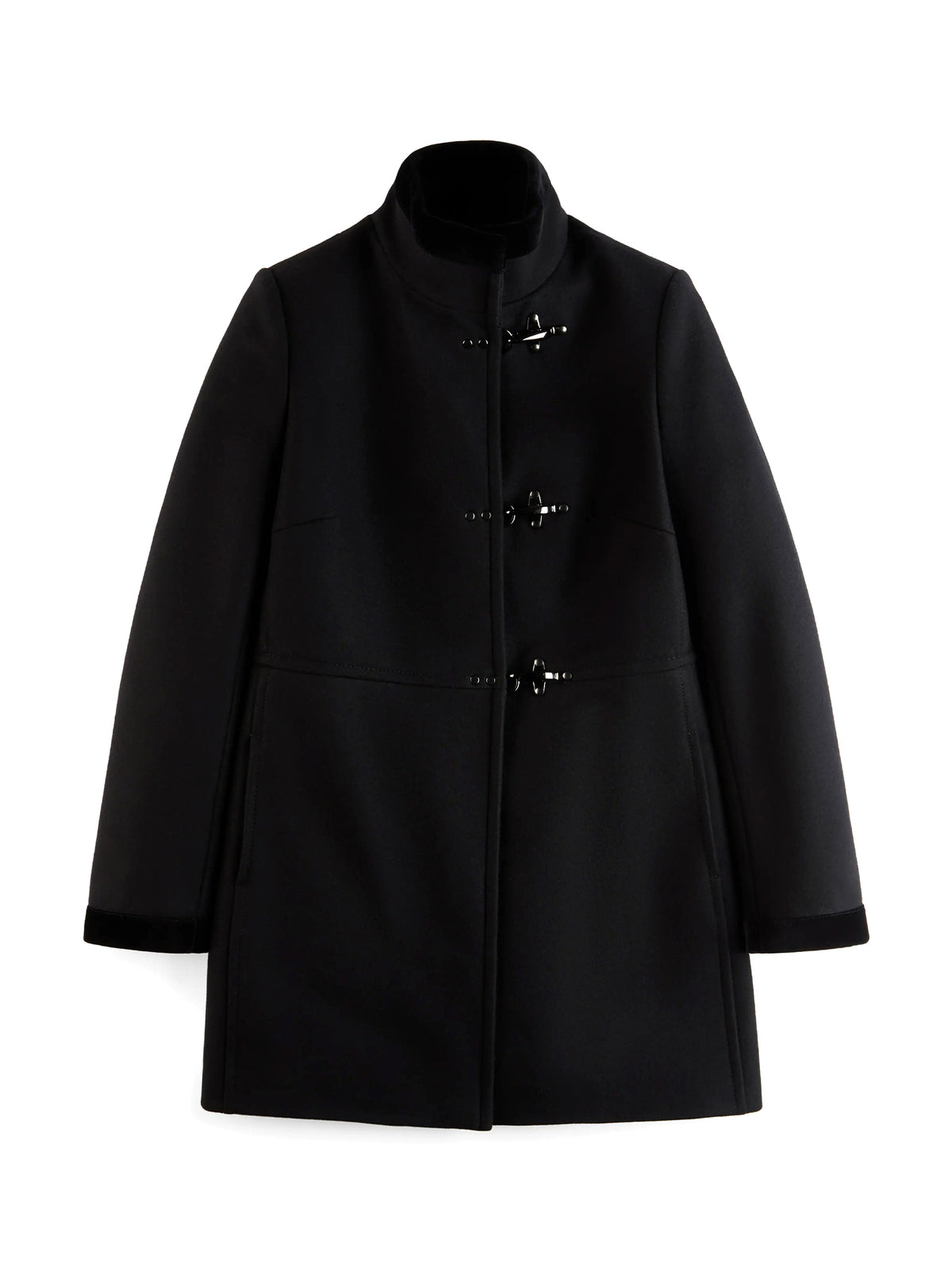 Fay Cappotto Virginia 3 Ganci nero-1
