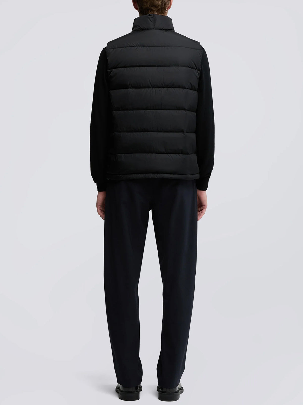 Aspesi Gilet Piuma Slim Re Nero-3