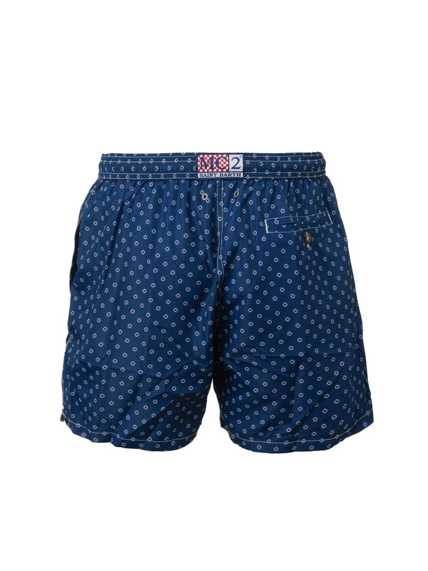 Saint Barth Boxer Mare Swimshort Mini Life Saver-2