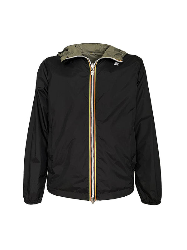 Jake Plus.2 Reversible di K-WAY - uomo black pure - green l